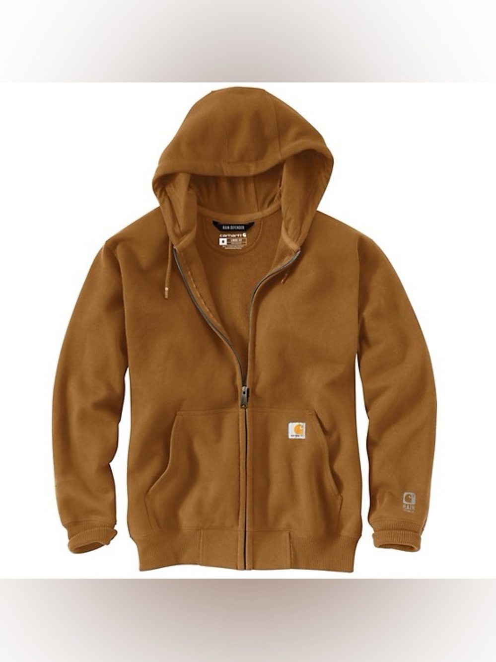 Carhartt Men’s Rain Defender Loose Fit Heavyweight Full-Zip Hoodie Size 2XL